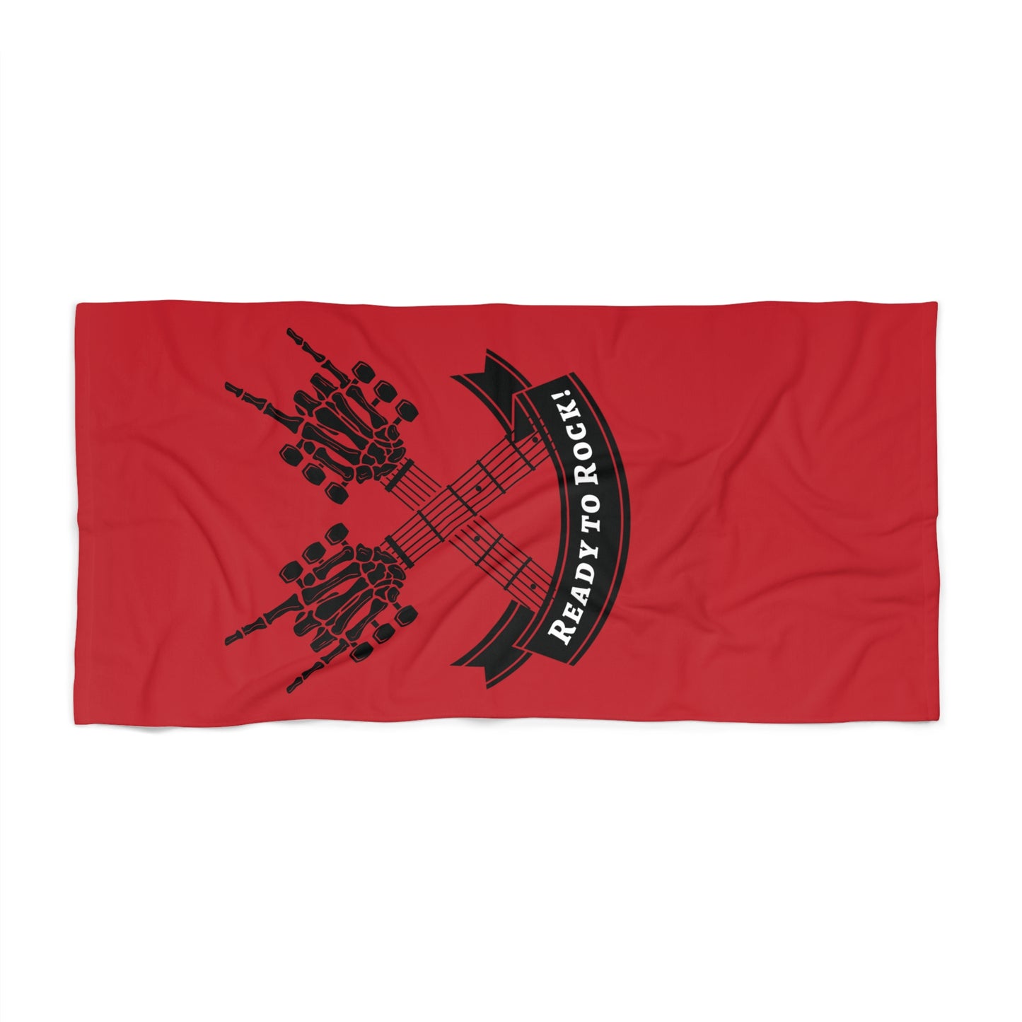Rock 'n' Roll Beach Towel