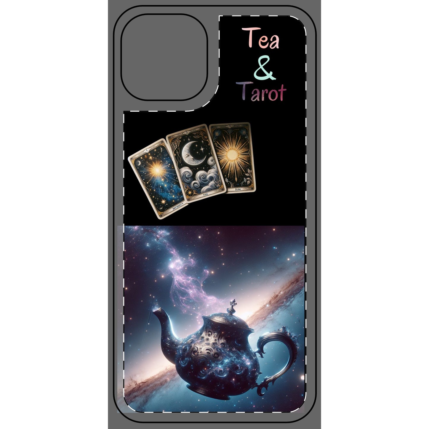 Phone Skin - Ethereal Tea and Tarot Design