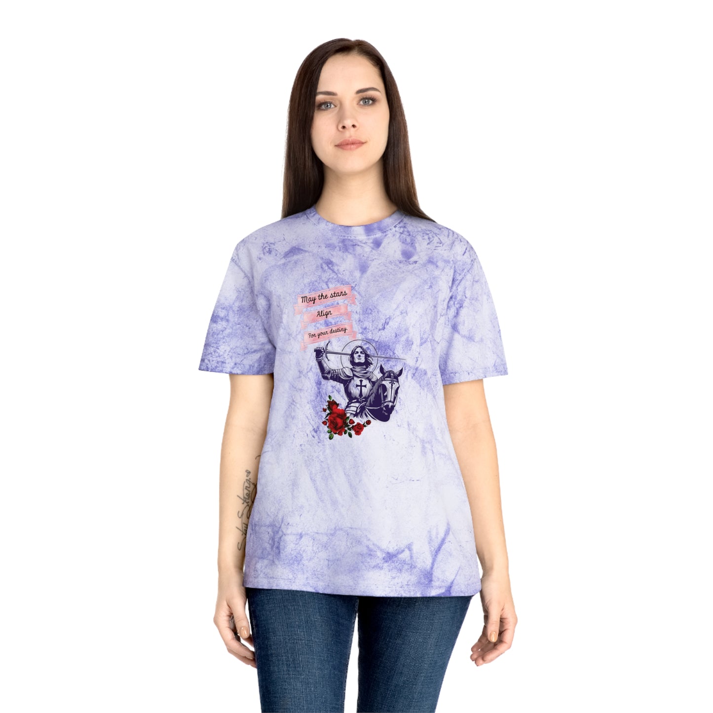 Color Blast T-Shirt - Joan of Arc You Hold Your Destiny