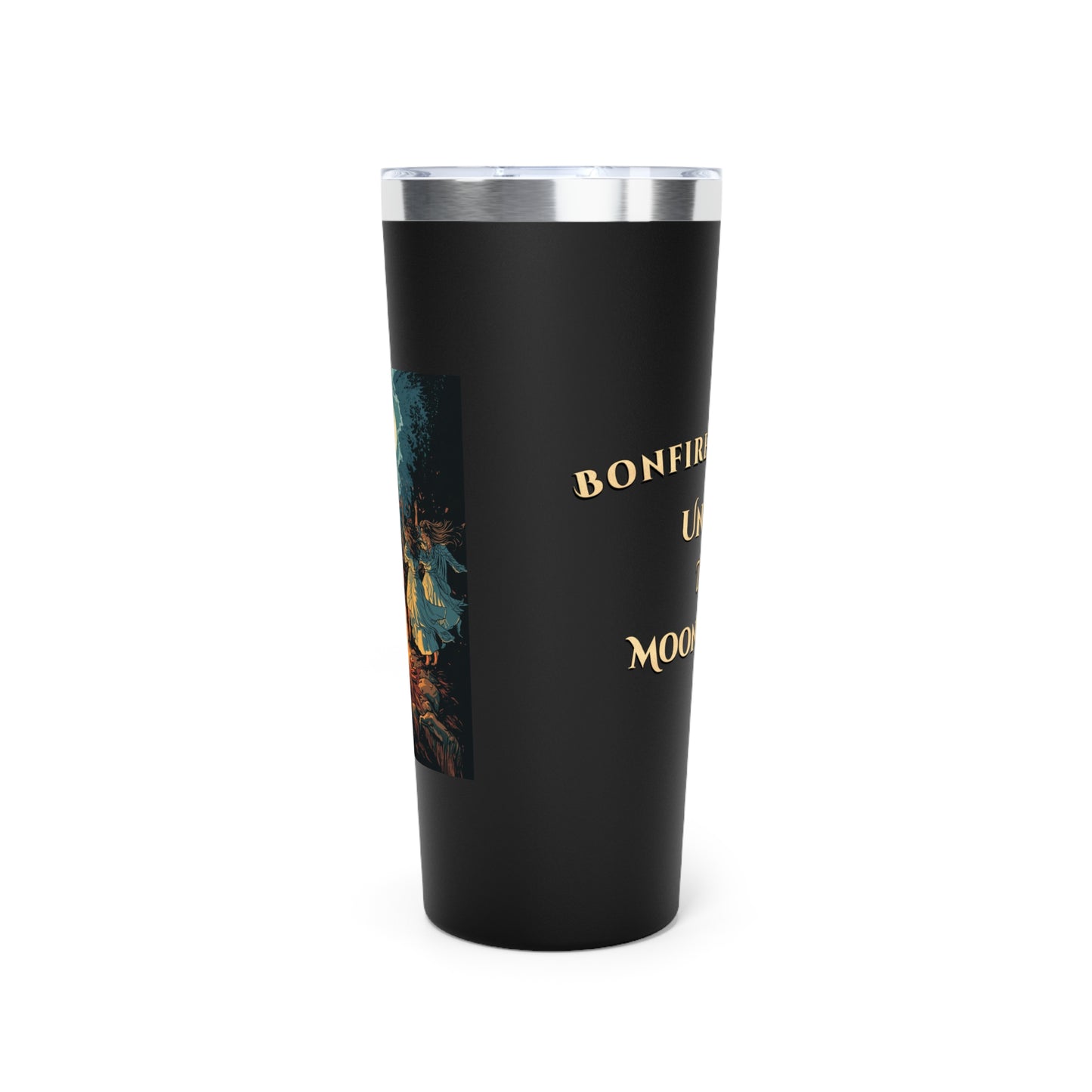 Tumbler Mug - Elegant Witch's Night Copper Vacuum Insulated 22oz