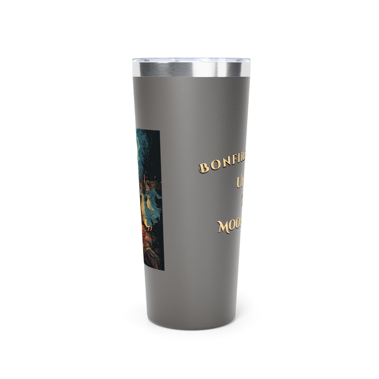 Tumbler Mug - Elegant Witch's Night Copper Vacuum Insulated 22oz