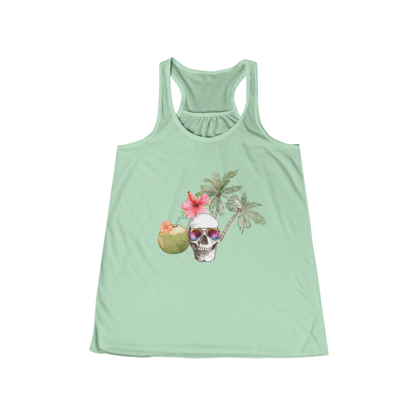 Women's Tropigoth Flowy Racerback Tank