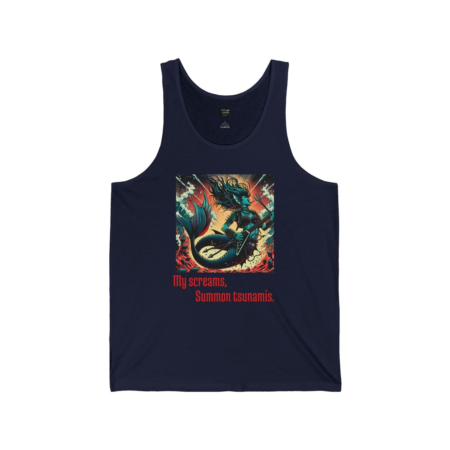 Mermaid Tank - Epic Tsunami Graphic Unisex