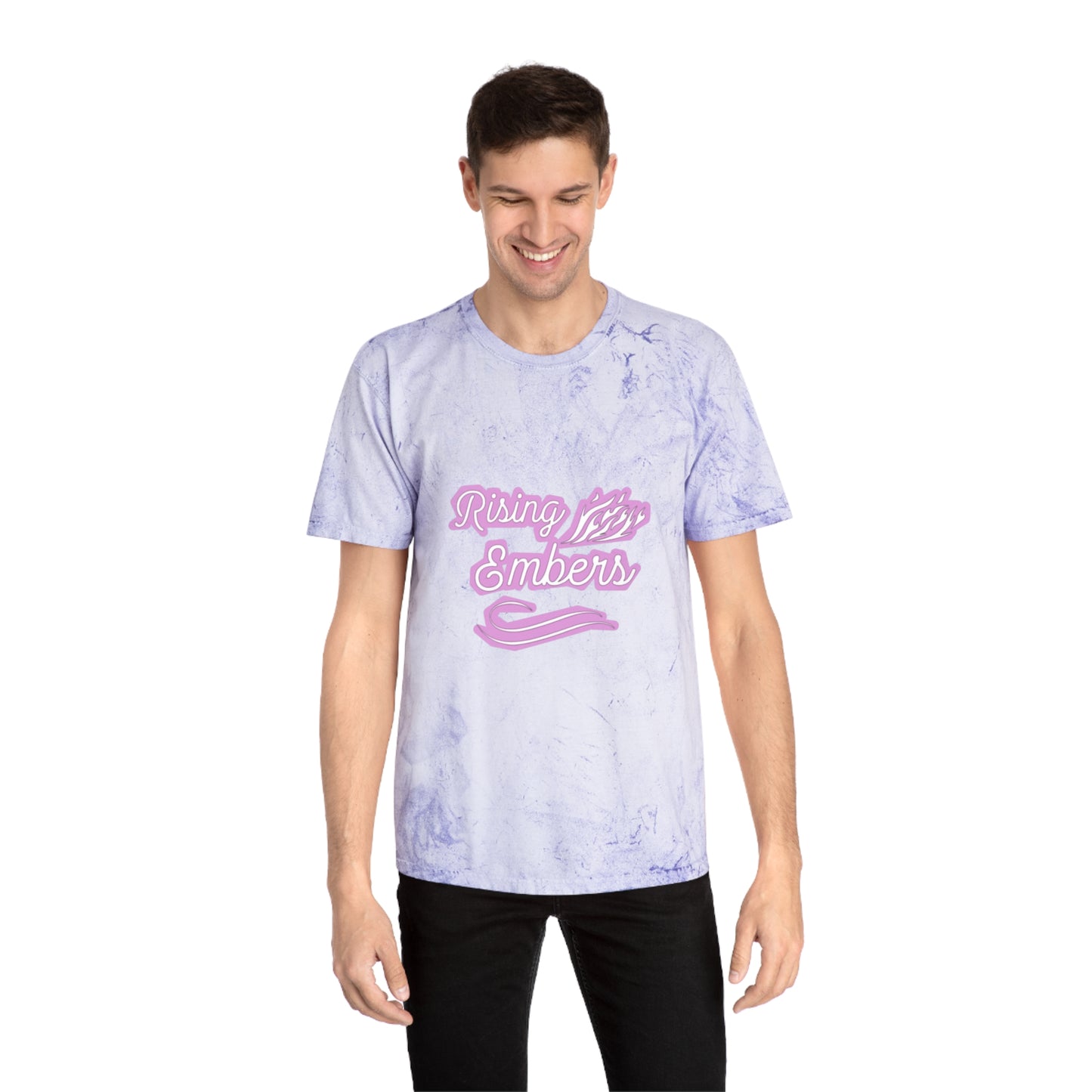 Pink Rising Embers Tee