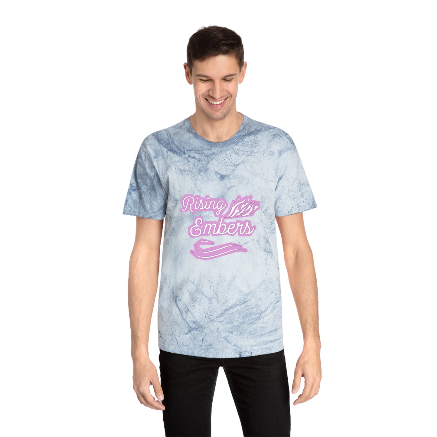 Pink Rising Embers Tee