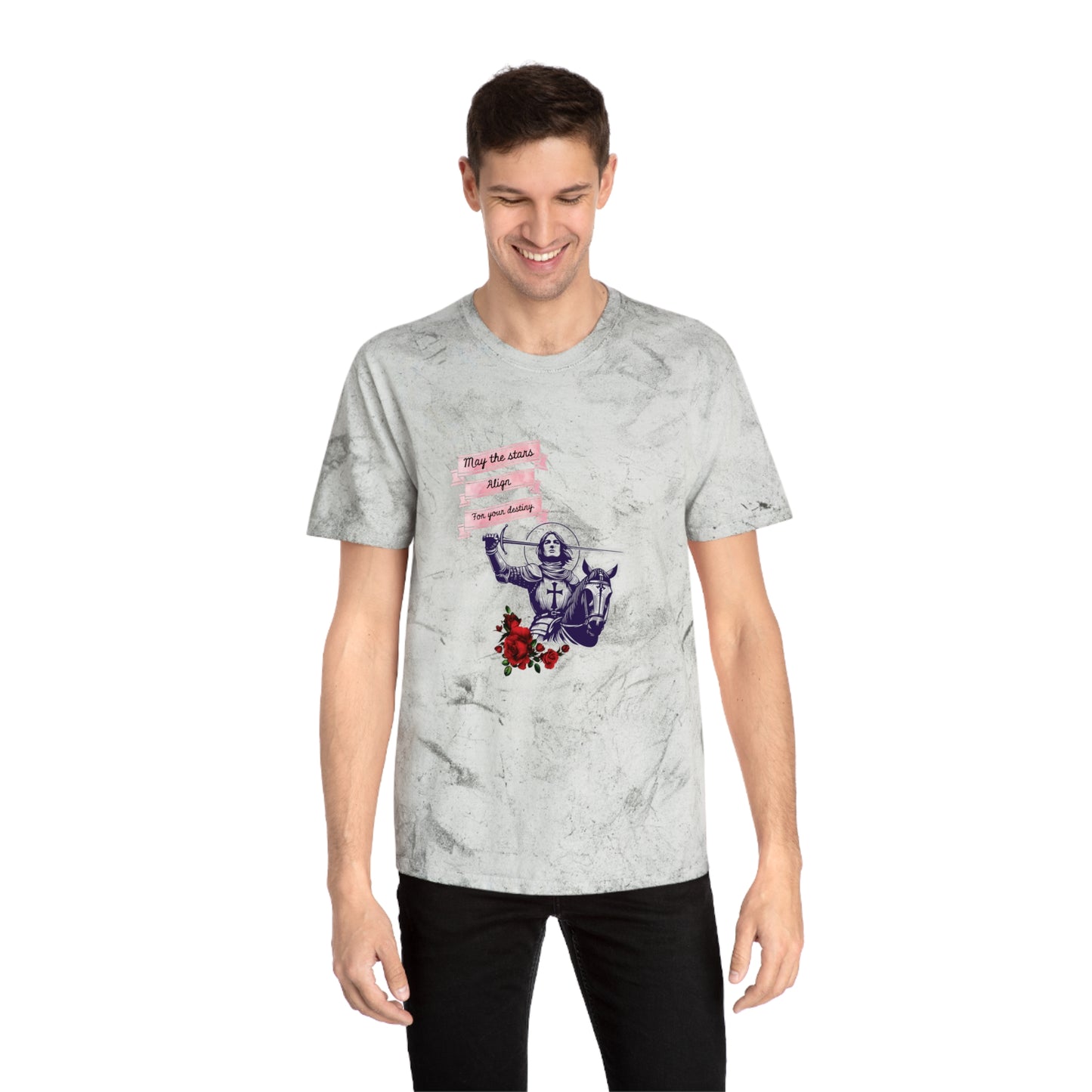 Color Blast T-Shirt - Joan of Arc You Hold Your Destiny