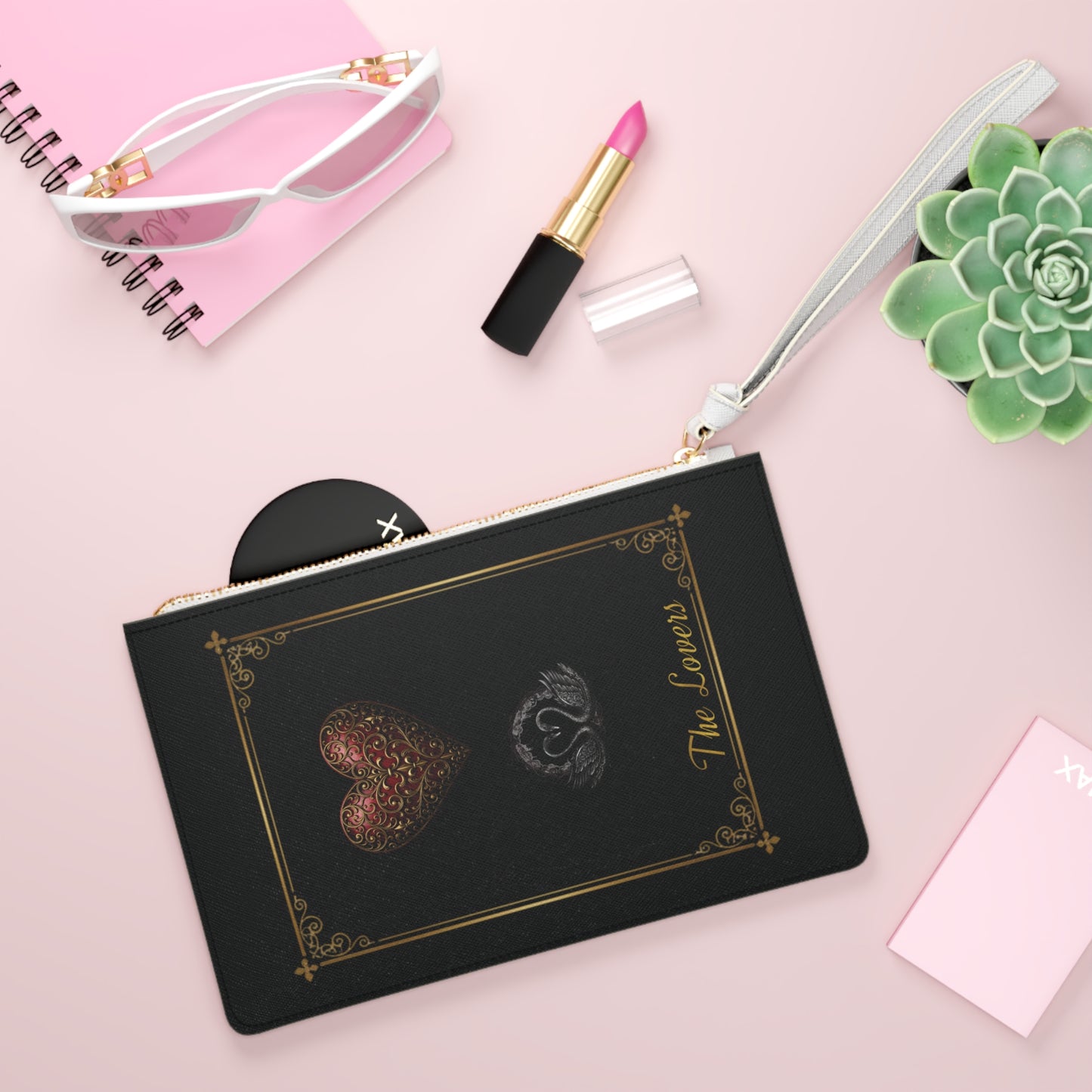 Gothic Tarot Clutch Bag — Tarot Card Design for Gothic Lovers