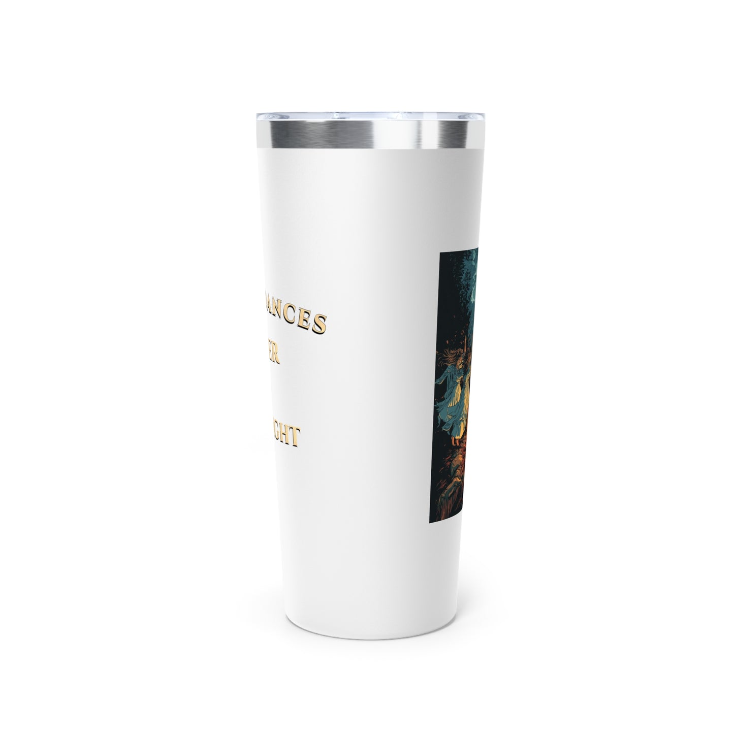 Tumbler Mug - Elegant Witch's Night Copper Vacuum Insulated 22oz