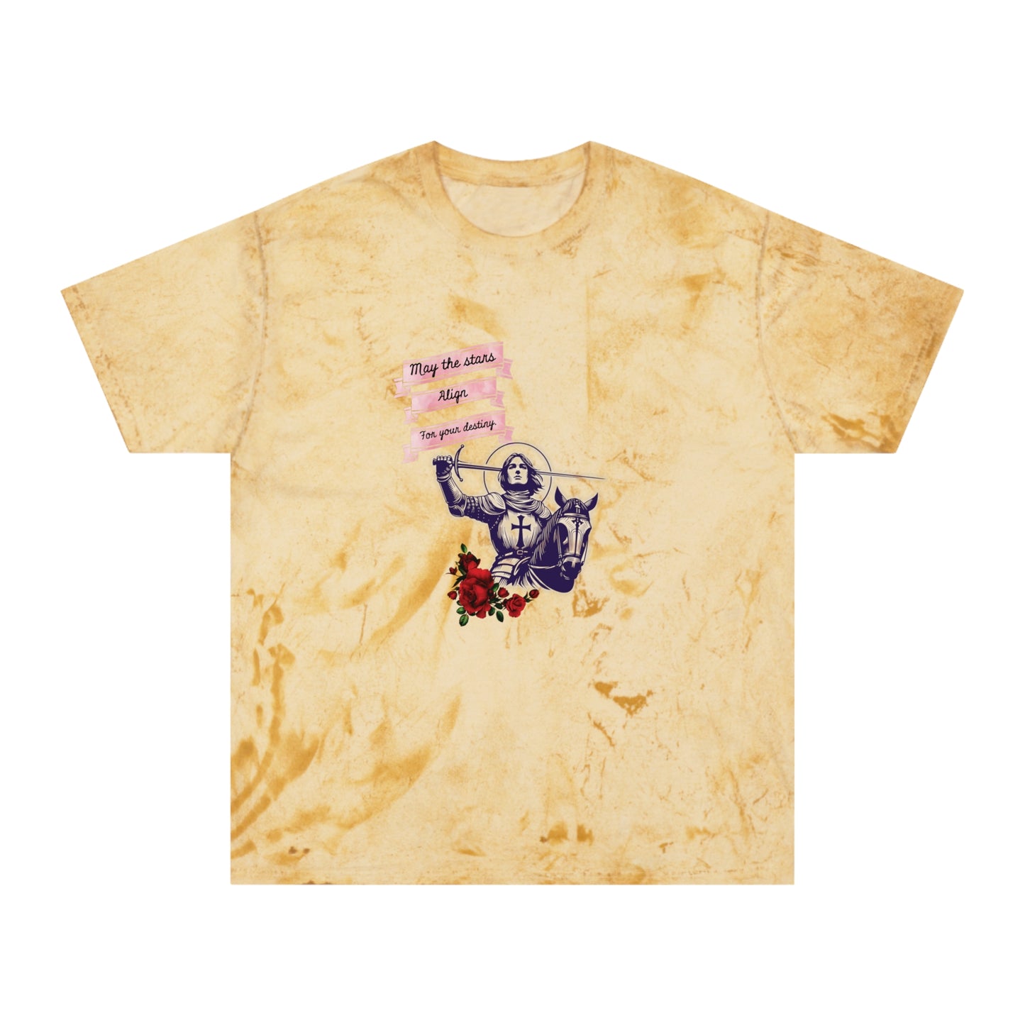 Color Blast T-Shirt - Joan of Arc You Hold Your Destiny