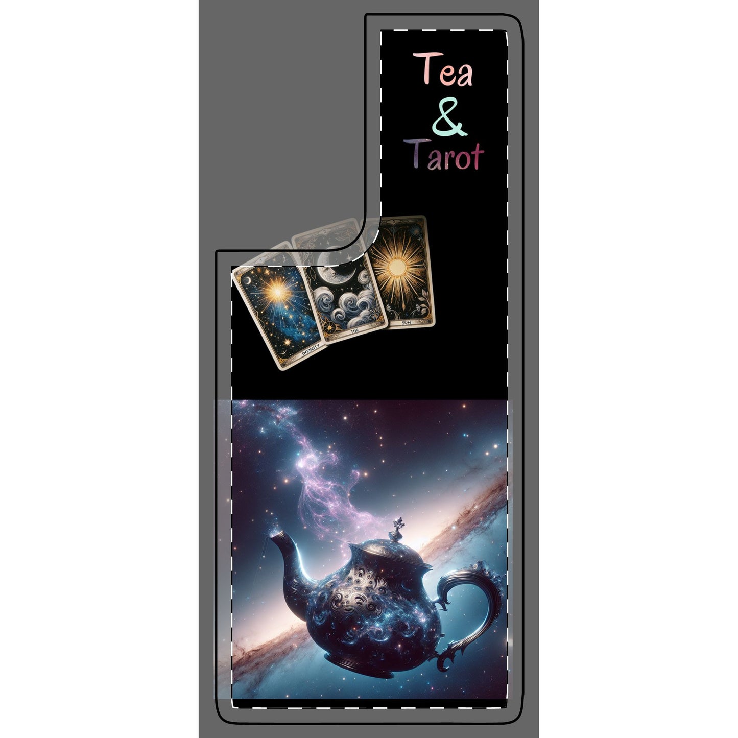Phone Skin - Ethereal Tea and Tarot Design