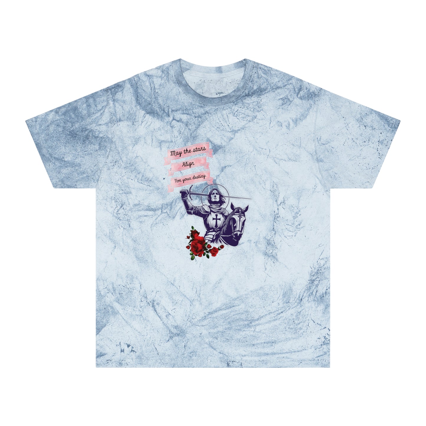 Color Blast T-Shirt - Joan of Arc You Hold Your Destiny