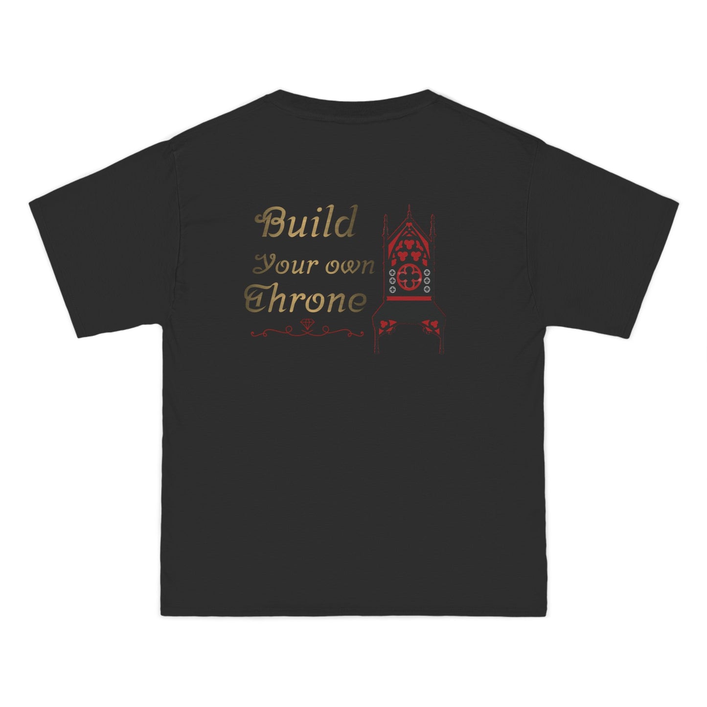 Floppy Tee Short-Sleeve T-Shirt - Building My Throne Design