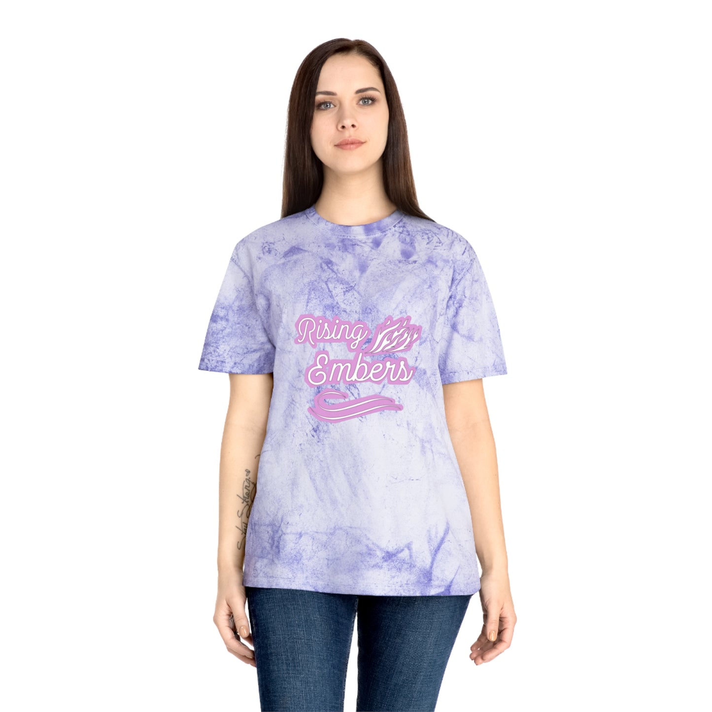 Pink Rising Embers Tee