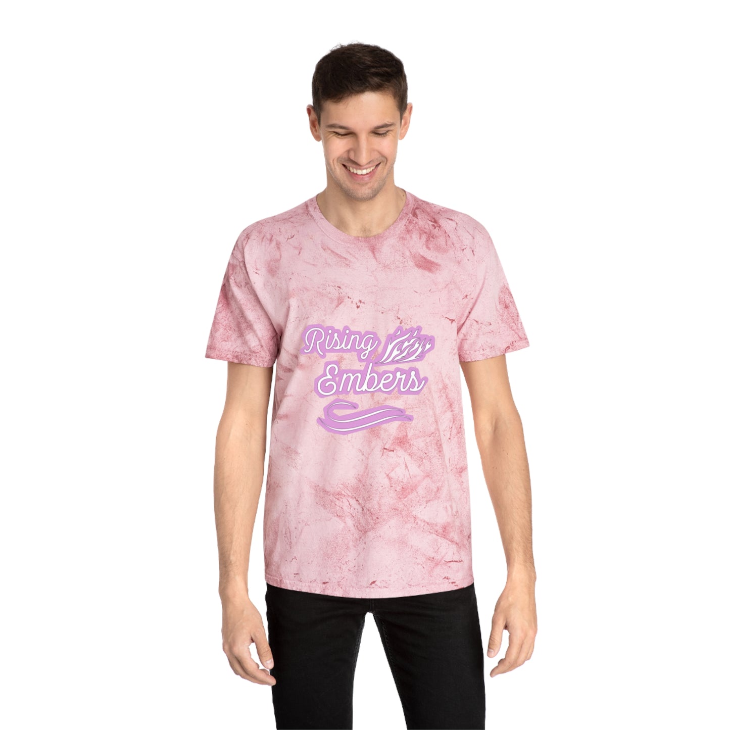 Pink Rising Embers Tee