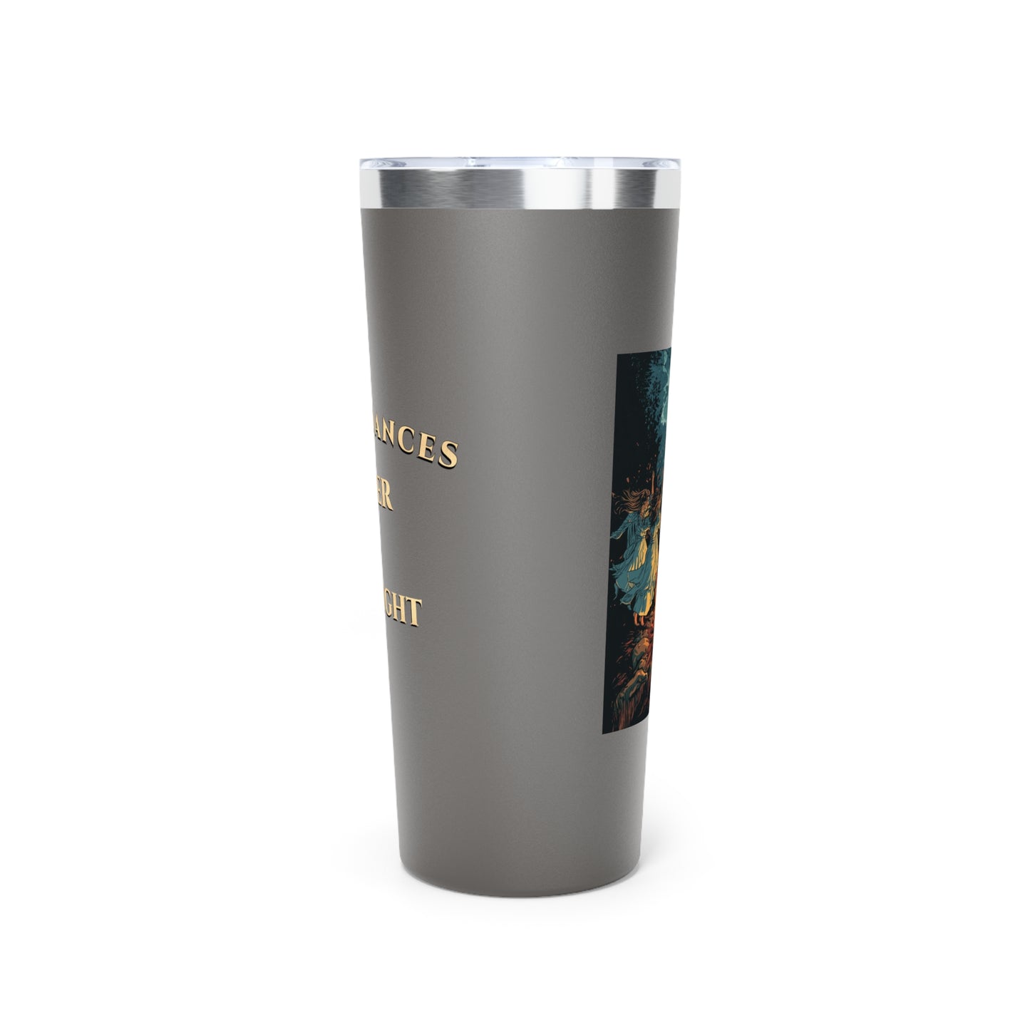 Tumbler Mug - Elegant Witch's Night Copper Vacuum Insulated 22oz