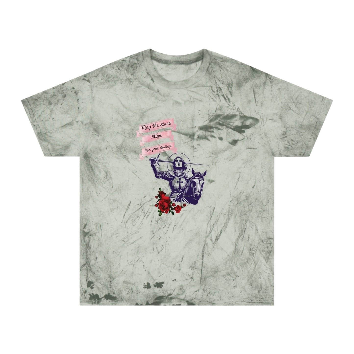 Color Blast T-Shirt - Joan of Arc You Hold Your Destiny
