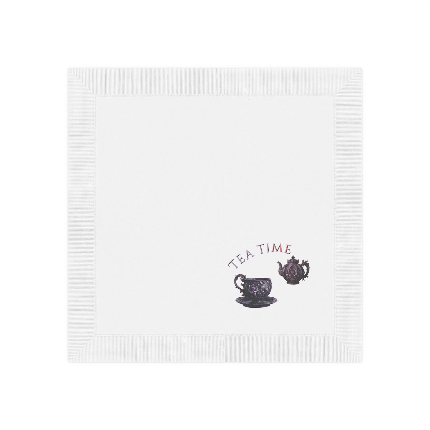 Elegant Gothic Tea Time paper napkins
