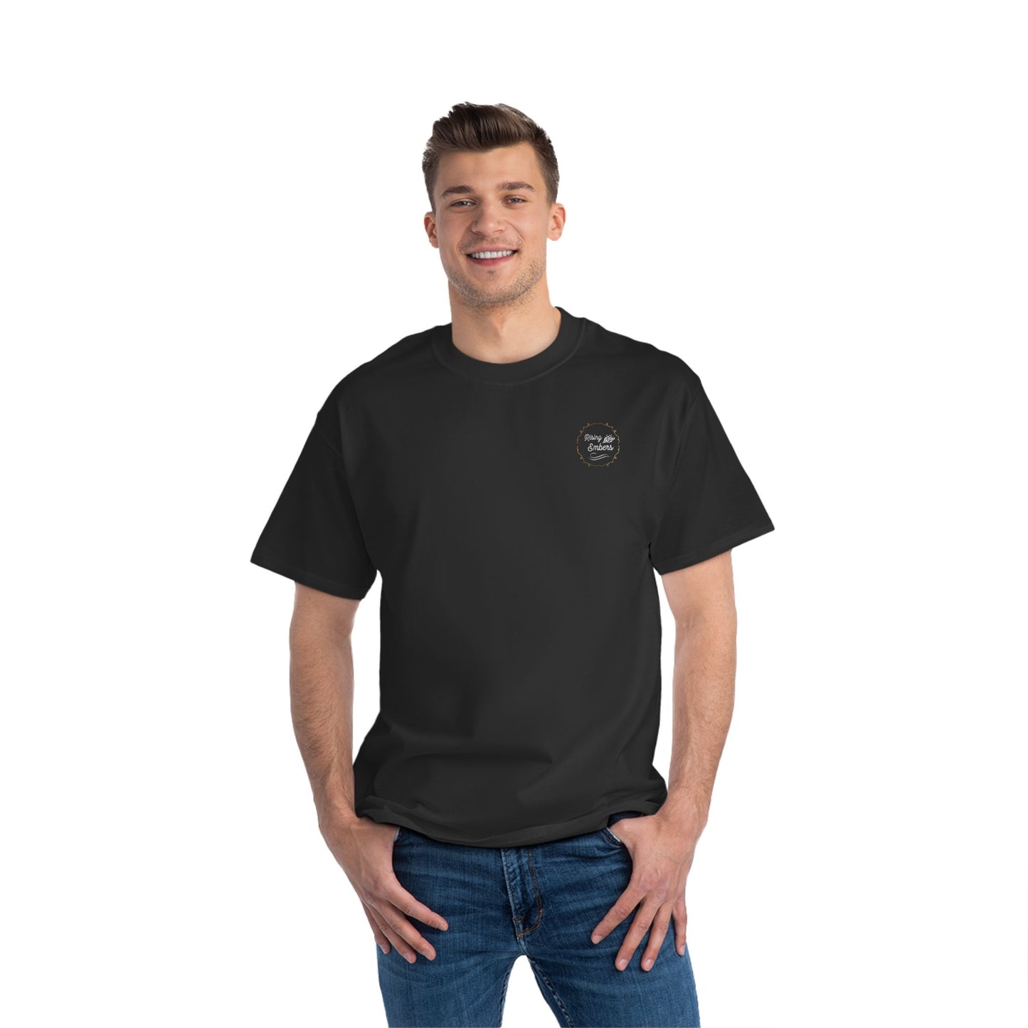 Floppy Tee Short-Sleeve T-Shirt - Building My Throne Design