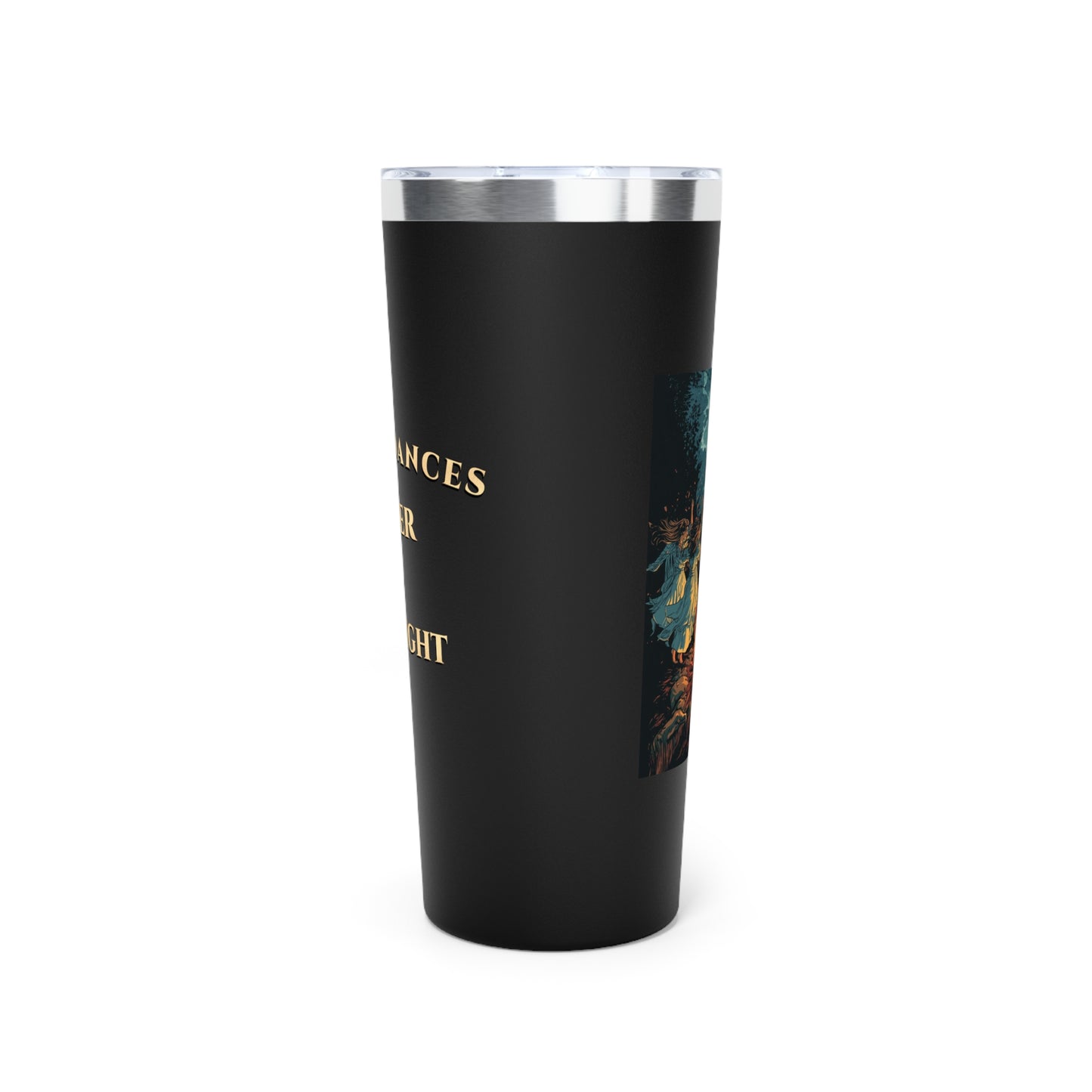 Tumbler Mug - Elegant Witch's Night Copper Vacuum Insulated 22oz