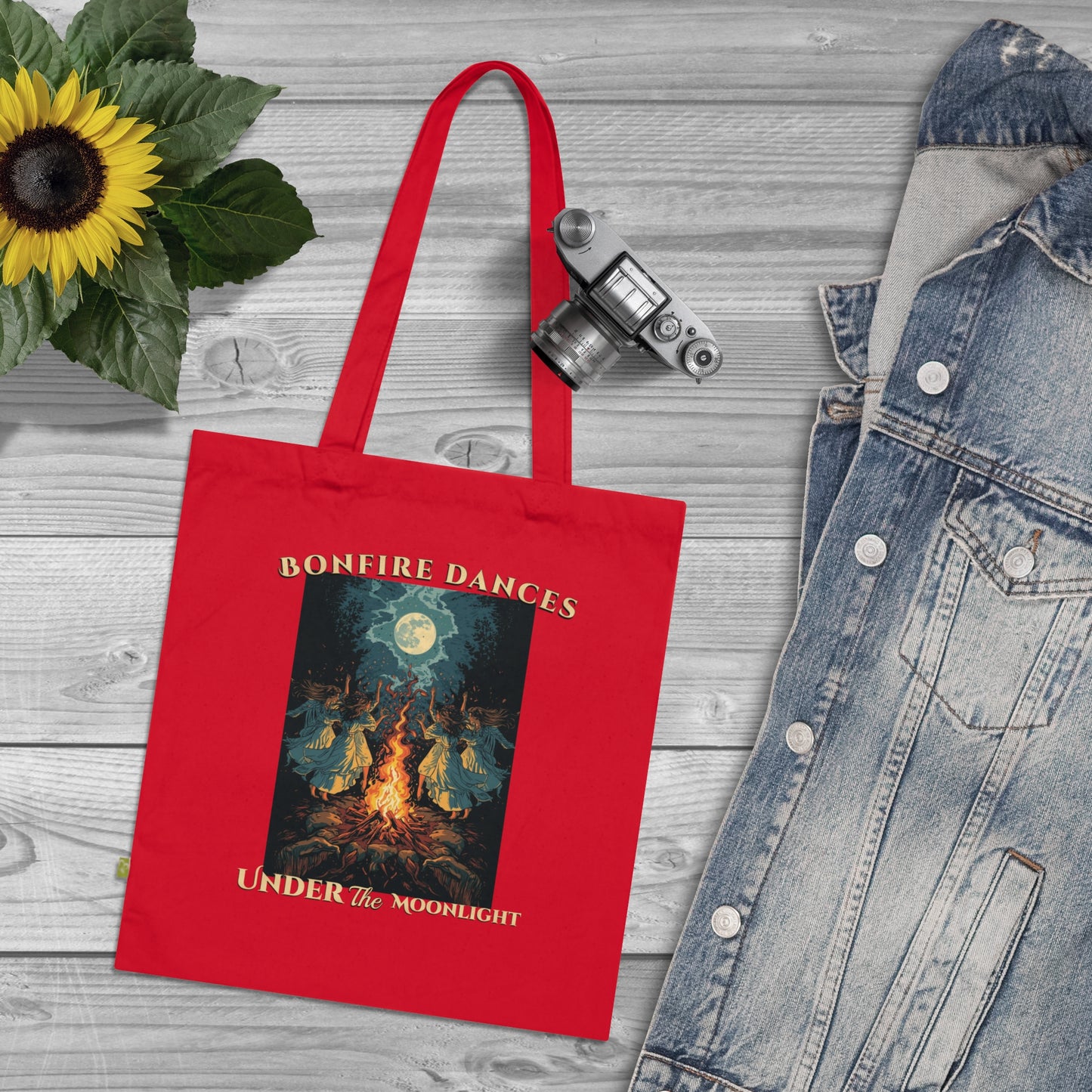 Bonfire Dance Tote Bag