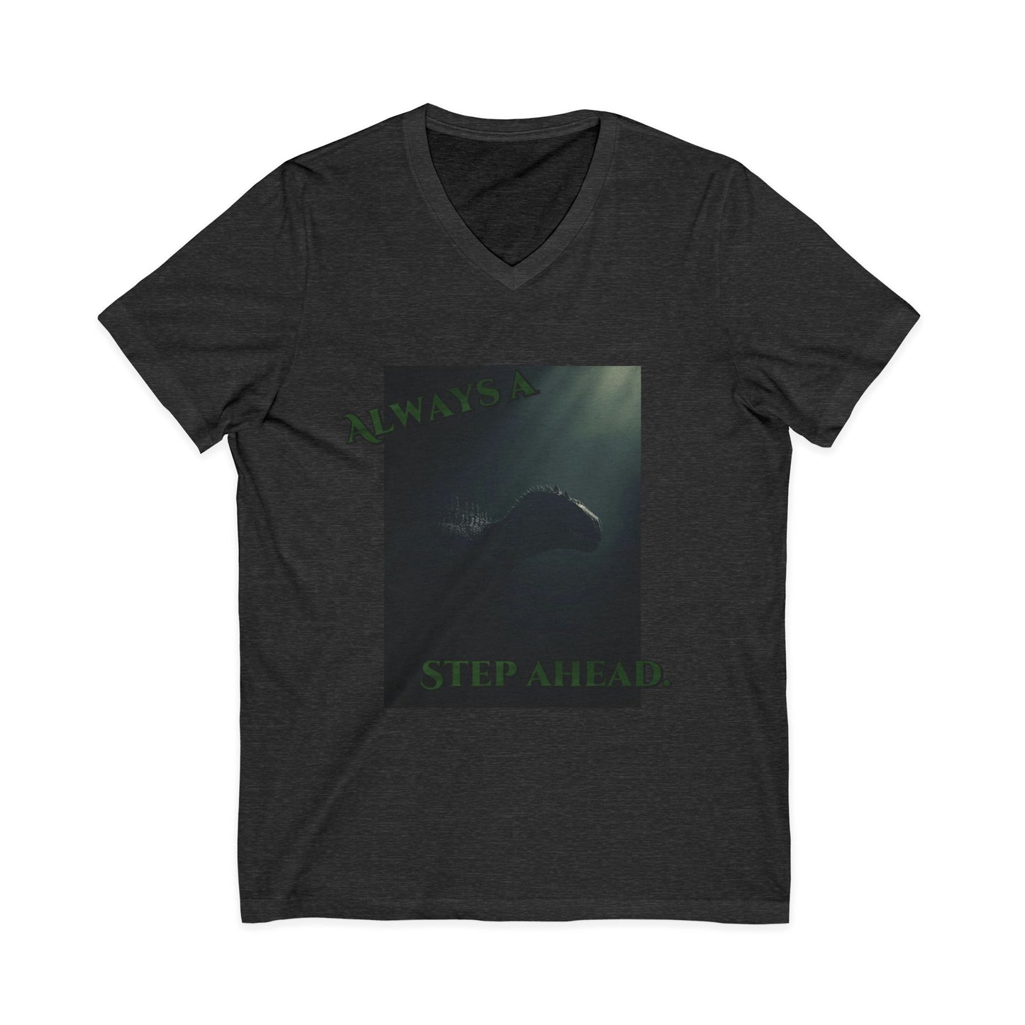 Spinosaurus on the Hunt T-Shirt — Dinosaur Hunting Graphic Tee