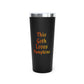 Goth Pumpkin Copper Vacuum Insulated Tumbler, 22oz