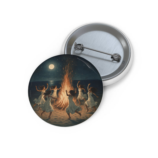 Pin Buttons - Full Moon Ritual Pin