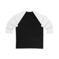 HollyWeird Unisex 3\4 Sleeve Baseball Tee