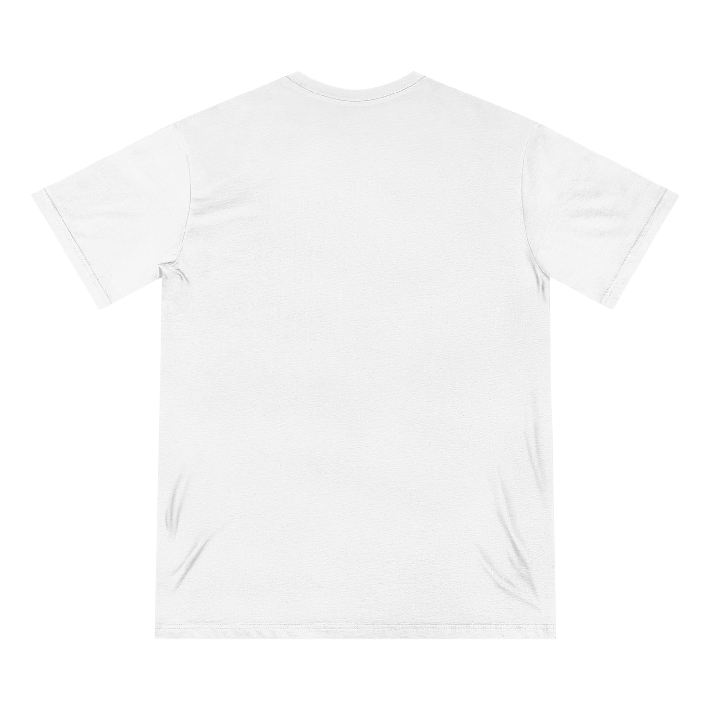 Crane & Lotus Organic T-Shirt — Minimal Zen Bird Graphic