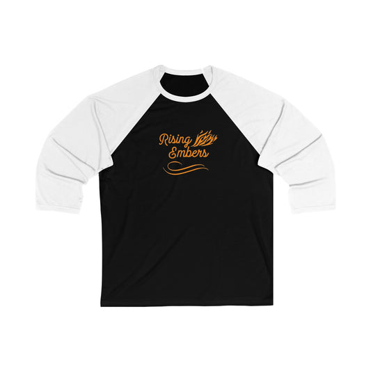 Pumpkin Unisex 3\4 Sleeve Baseball Tee