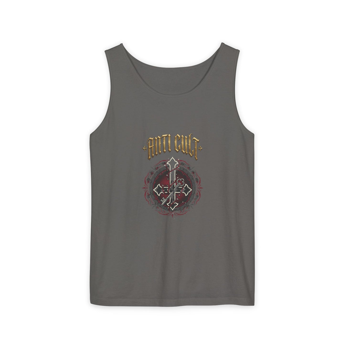 Anti-Cult Free Will Tank Top — Skeptic Statement Tee