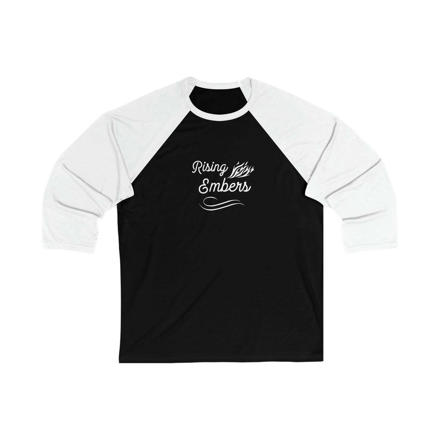 Rising Embers 3\4 Sleeve Baseball Tee