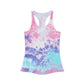 Tropigoth Tie Dye Racerback Tank Top