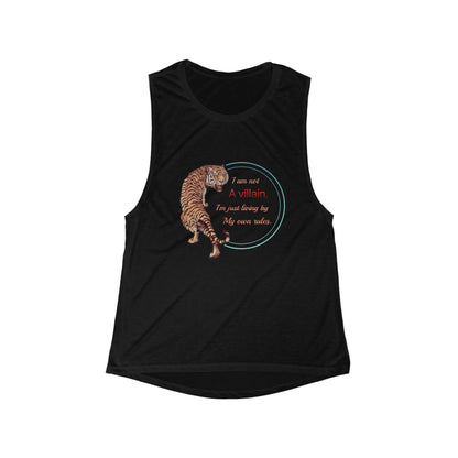 Tiger leader womens Flowy Scoop Muscle Tank