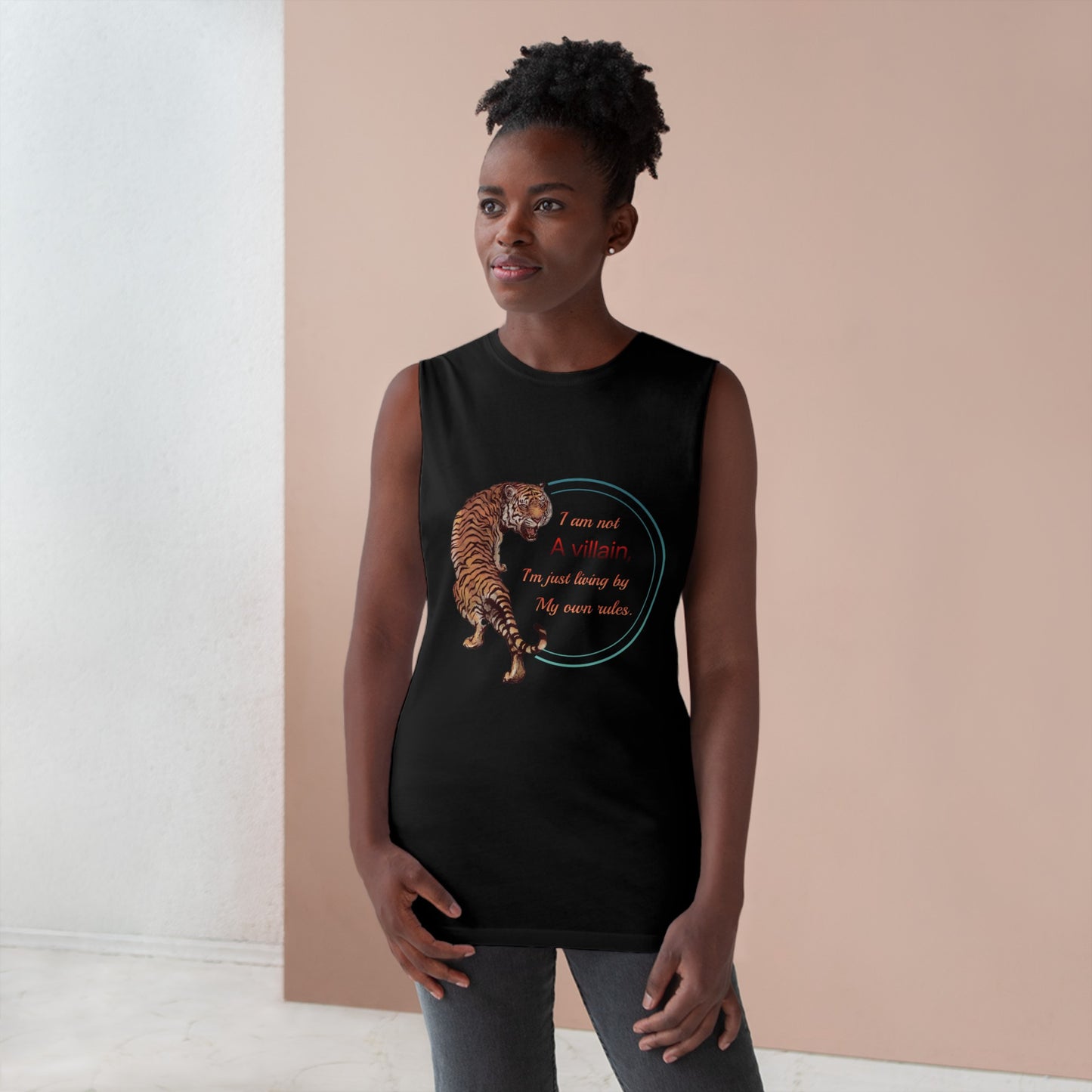 Tiger Leader Unisex Barnard Tank