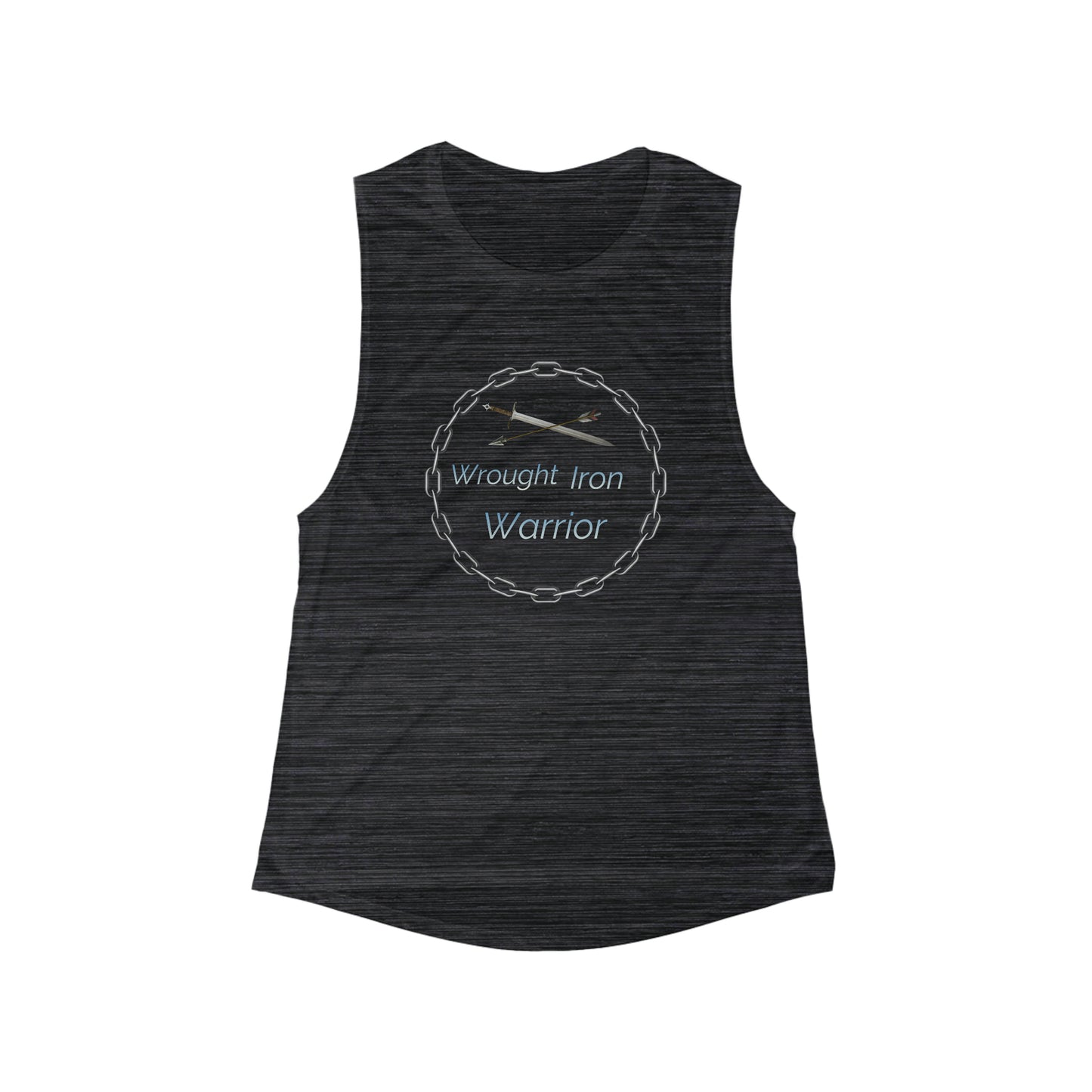 Wrought Iron Warrior Women's Flowy Scoop Muscle Tank