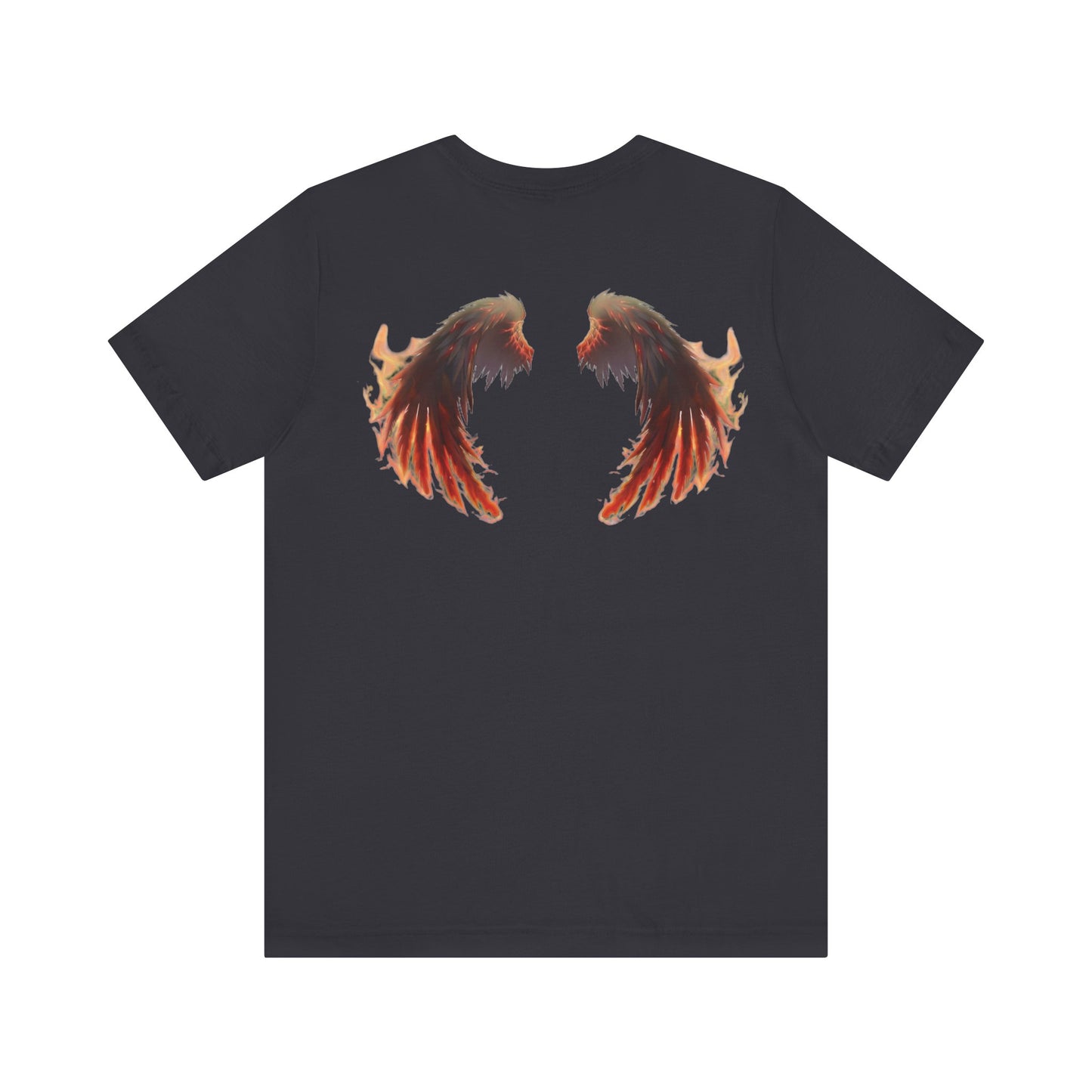 Rising Embers Phoenix Wings Jersey Short Sleeve Tee