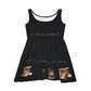 Gold Victorian Teacup Skater Dress