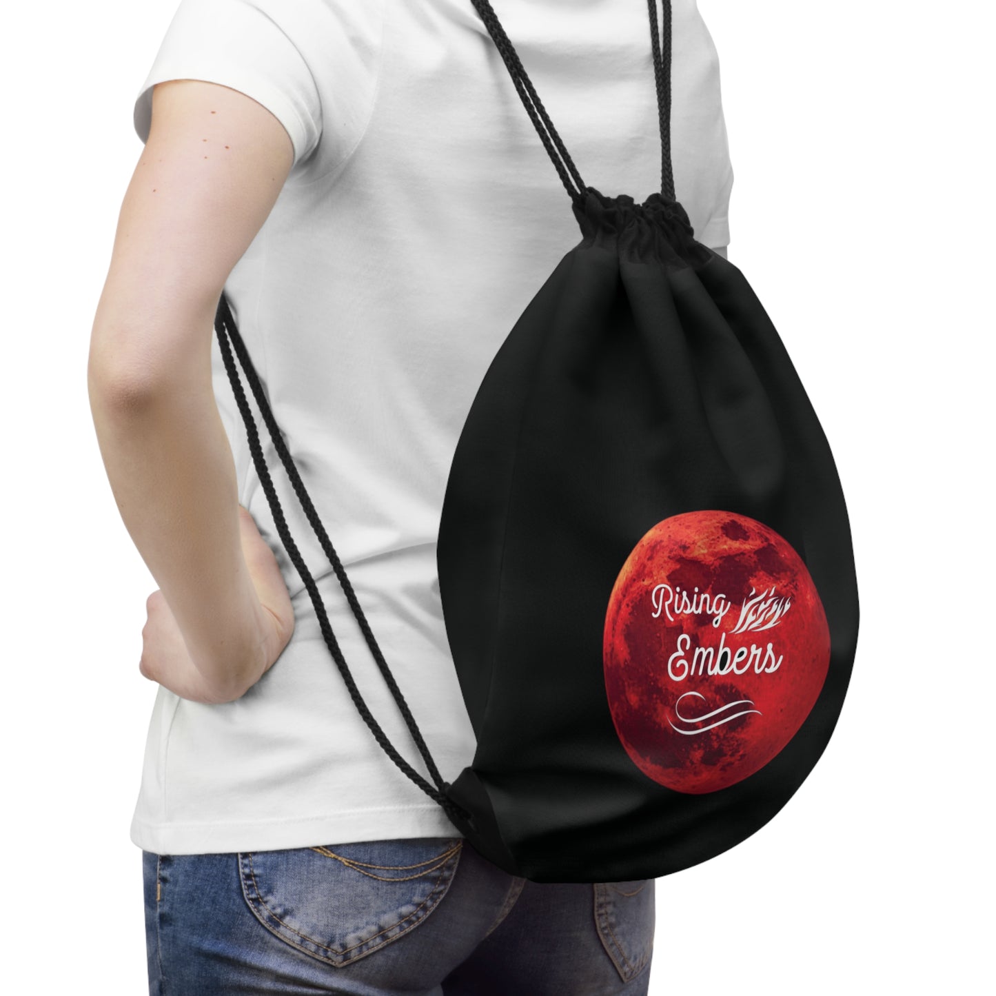 Drawstring Bag - Blood Moon Backpack
