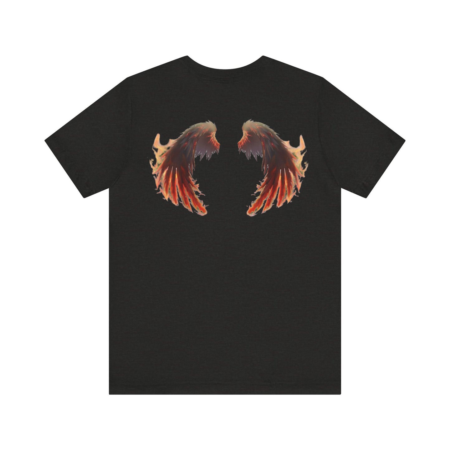 Rising Embers Phoenix Wings Jersey Short Sleeve Tee