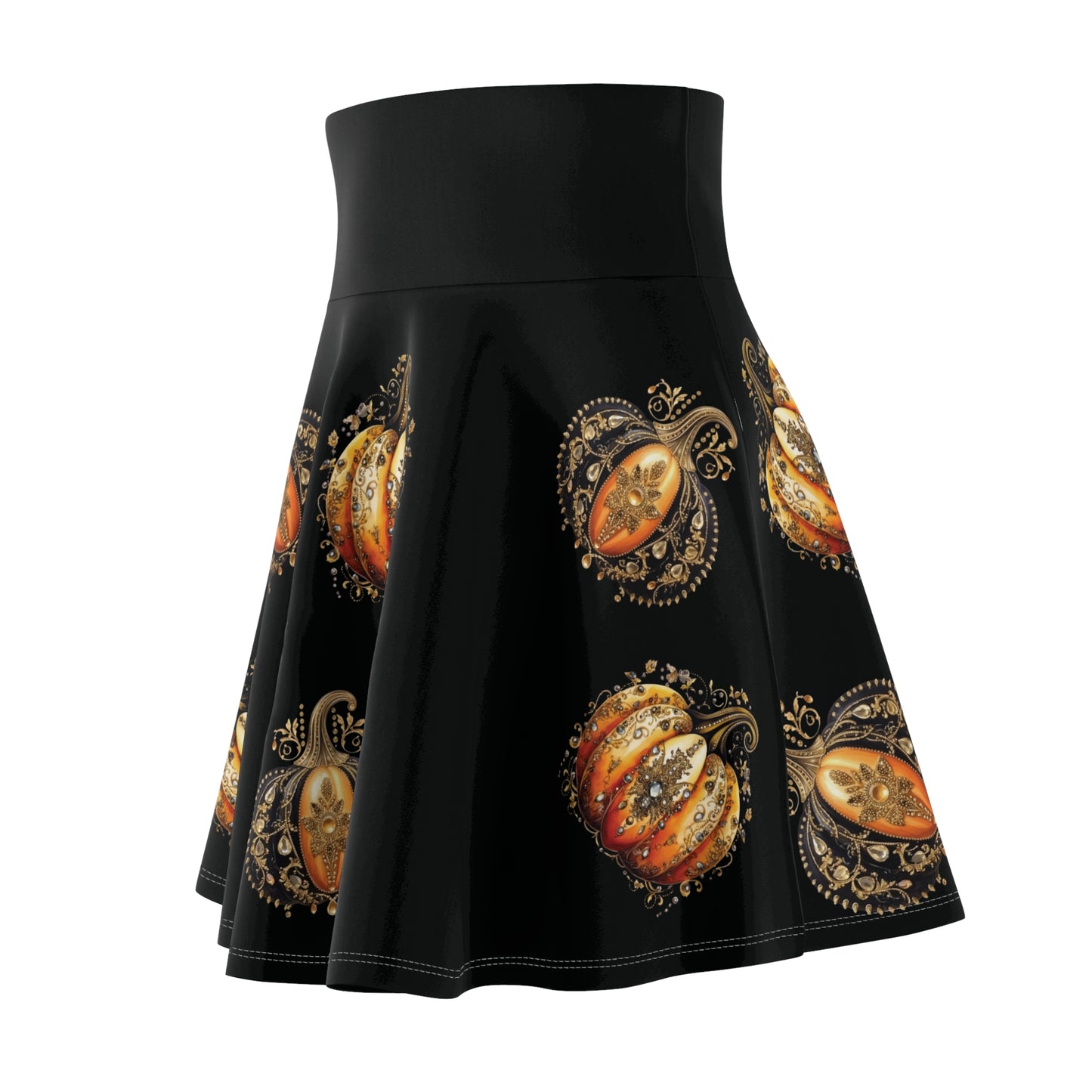 Women's Pumpkin Skater Skirt