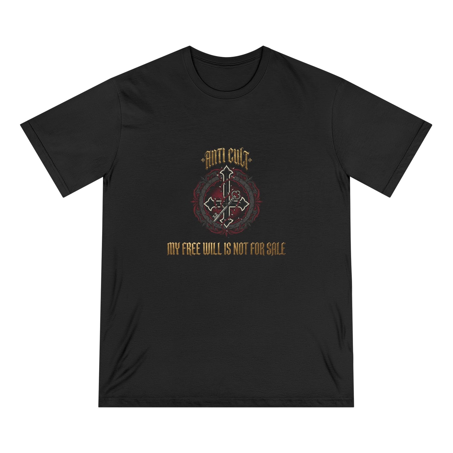 My Free Will Organic T-Shirt — Casual Statement Tee for Independent Thinkers
