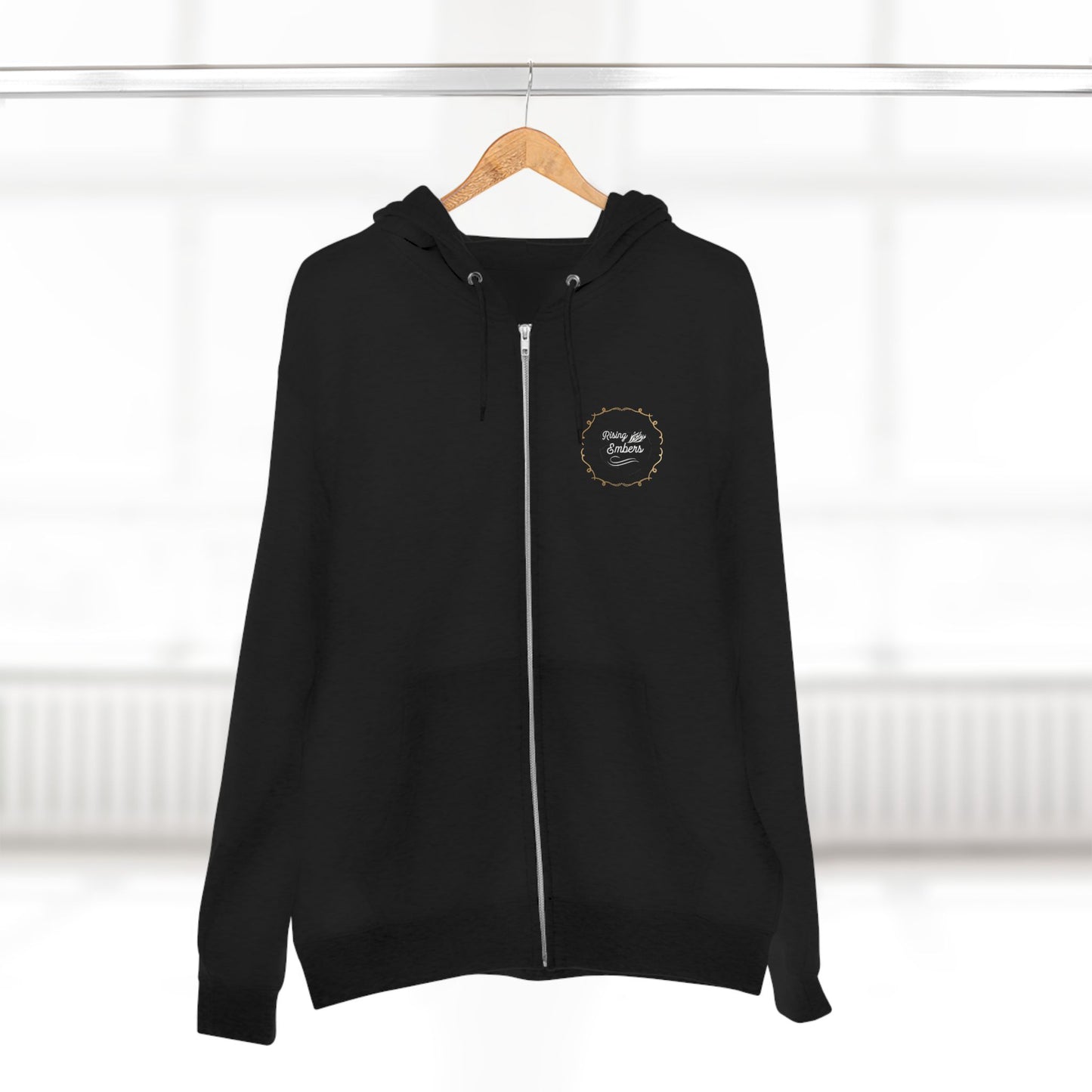 Atlantis Portal Hoodie — Mystical Underwater Zip Hoodie