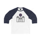 Resurrection Gothic Rose Window Raglan Shirt