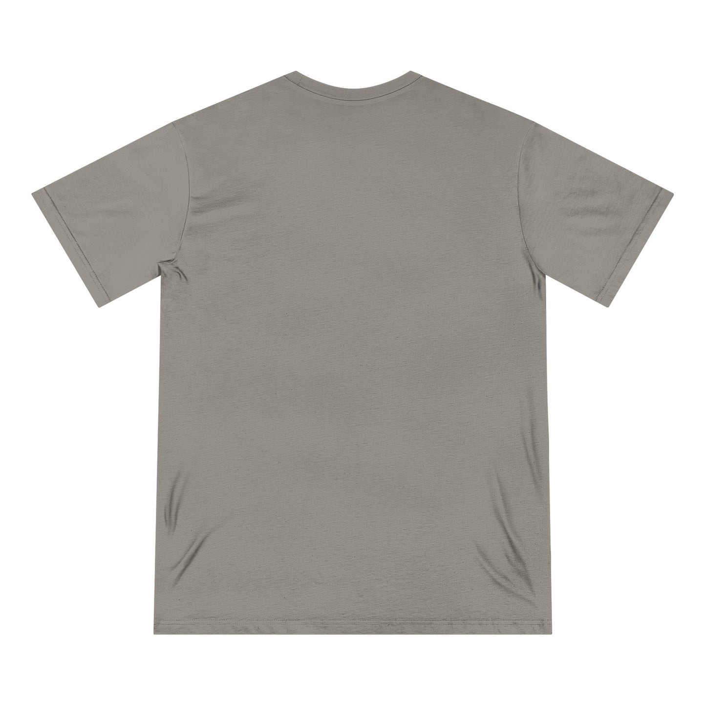 Crane & Lotus Organic T-Shirt — Minimal Zen Bird Graphic