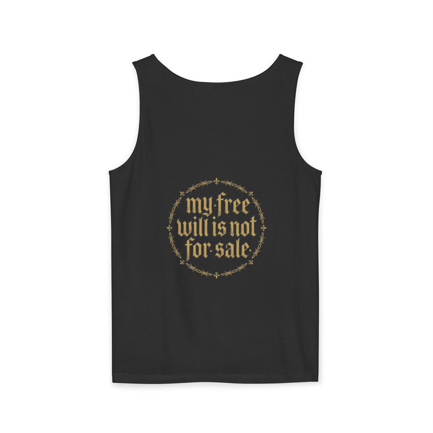 Anti-Cult Free Will Tank Top — Skeptic Statement Tee