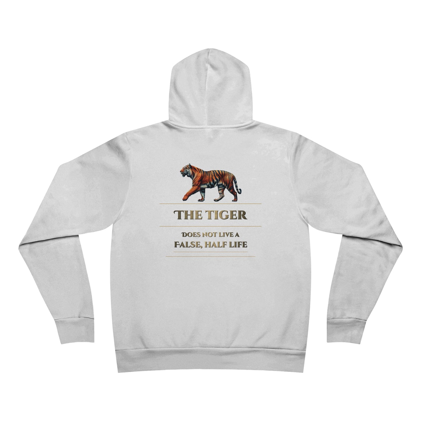 Motivational Tiger Hoodie — Inspirational Tiger Graphic Pullover