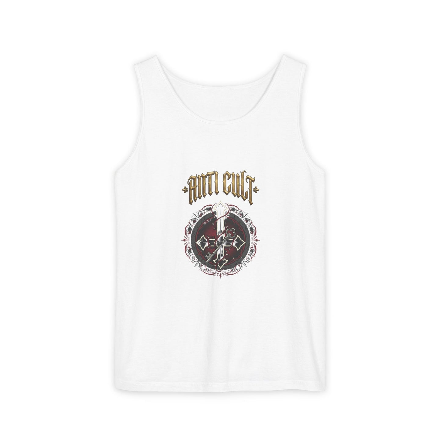Anti-Cult Free Will Tank Top — Skeptic Statement Tee