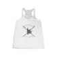 Witty Sparrow Women's Flowy Racerback Tank