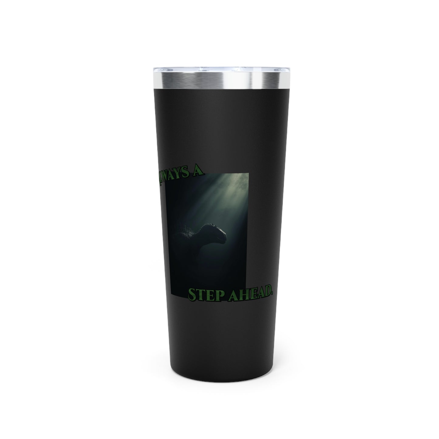 Spinosaurus Footprint 22oz Tumbler — Copper Vacuum Insulated Travel Cup